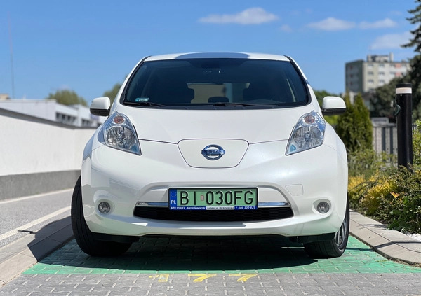 Nissan Leaf cena 34999 przebieg: 149954, rok produkcji 2015 z Białystok małe 562